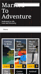 Mobile Screenshot of marriedtoadventure.com